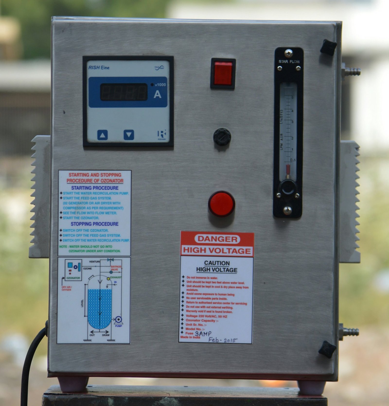 Industrial Water Ozone Generator (Ozonator System)